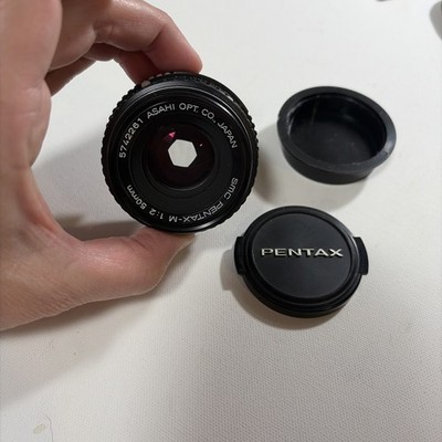 Asahi SMC Pentax M 50mm 1:2 f/2 Manual Focus #5742261