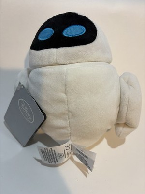 7'' Eve Swivel Head from Disney Pixar Wall-E Plush Off White Stuffed Animal
