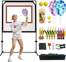 Portable Multi-Sport Paddle Set-Outdoor Family Games for Beach