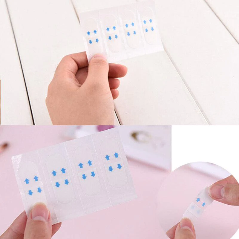40PCS Invisible Face Neck Chin Eye Lift Facelift Sticker V Shape Tapes ...