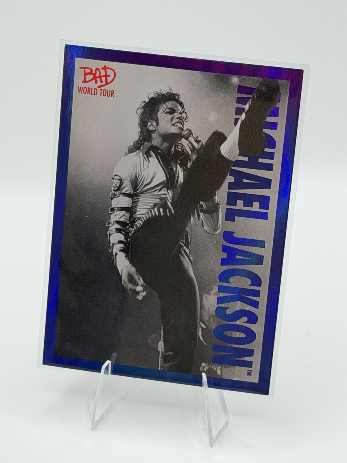 Michael Jackson Keepsake Bad World Tour Holofoil #68