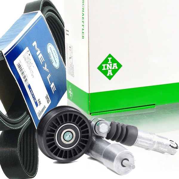 Meyle 5PK1435 Keilrippenriemen + Spanner FüR A4 A6 VW Passat Superb TDI Audi-image