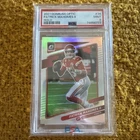 2021 Panini Donruss Optic Holo Prizm Patrick Mahomes II #34 PSA 9 MINT Chiefs