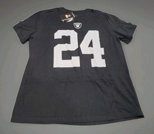 Las Vegas Raiders Johnathan Abram Nike Tee Black Size XL NWT