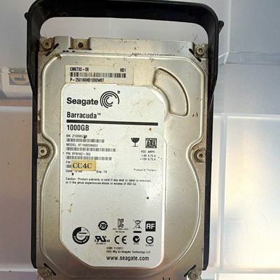 Seagate Barracuda 1TB 3.5'' SATA Internal HDD 7200RPM 64MB ST1000DM003