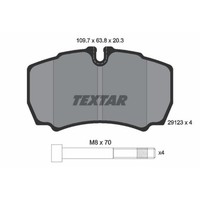 Textar BremsbeläGe Hinten FüR Iveco Daily IV Pritsche/Fahrgestell