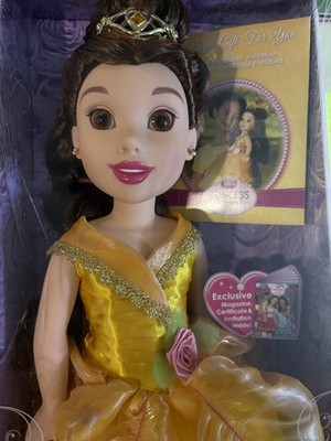 Disney Princess And Me Belle First Edition Doll Large 18” Tall New