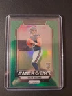 2024 Panini Prizm Emergent Green Prizm Caleb Williams #1 Chicago Bears Rookie RC
