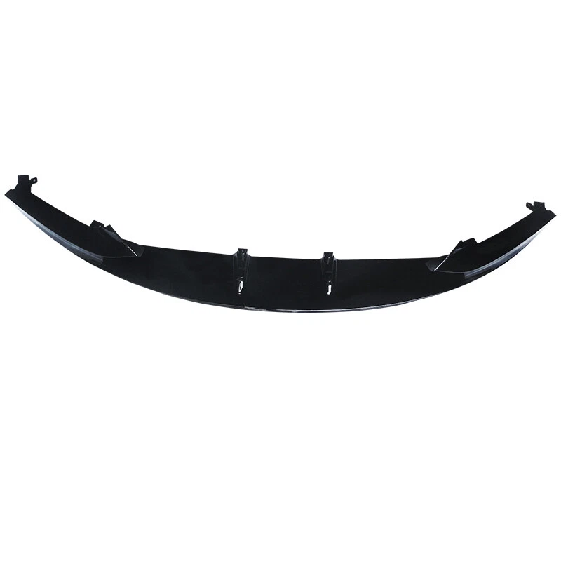 For 14-21 BMW F22 2 Series M Sport Front Bumper Lip Splitter Spoiler Gloss Black Foto 4 de 4