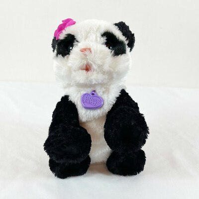 A149 Furreal Friends Pom Pom Panda Bear Interactive Plush 11'' Stuffed Toy Lovey