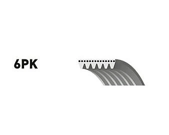 V-RIBBED FAN BELT FOR DS DS 4/DS 4 CROSSBACK 6PK893 OEM QUALITY - Picture 1 of 1