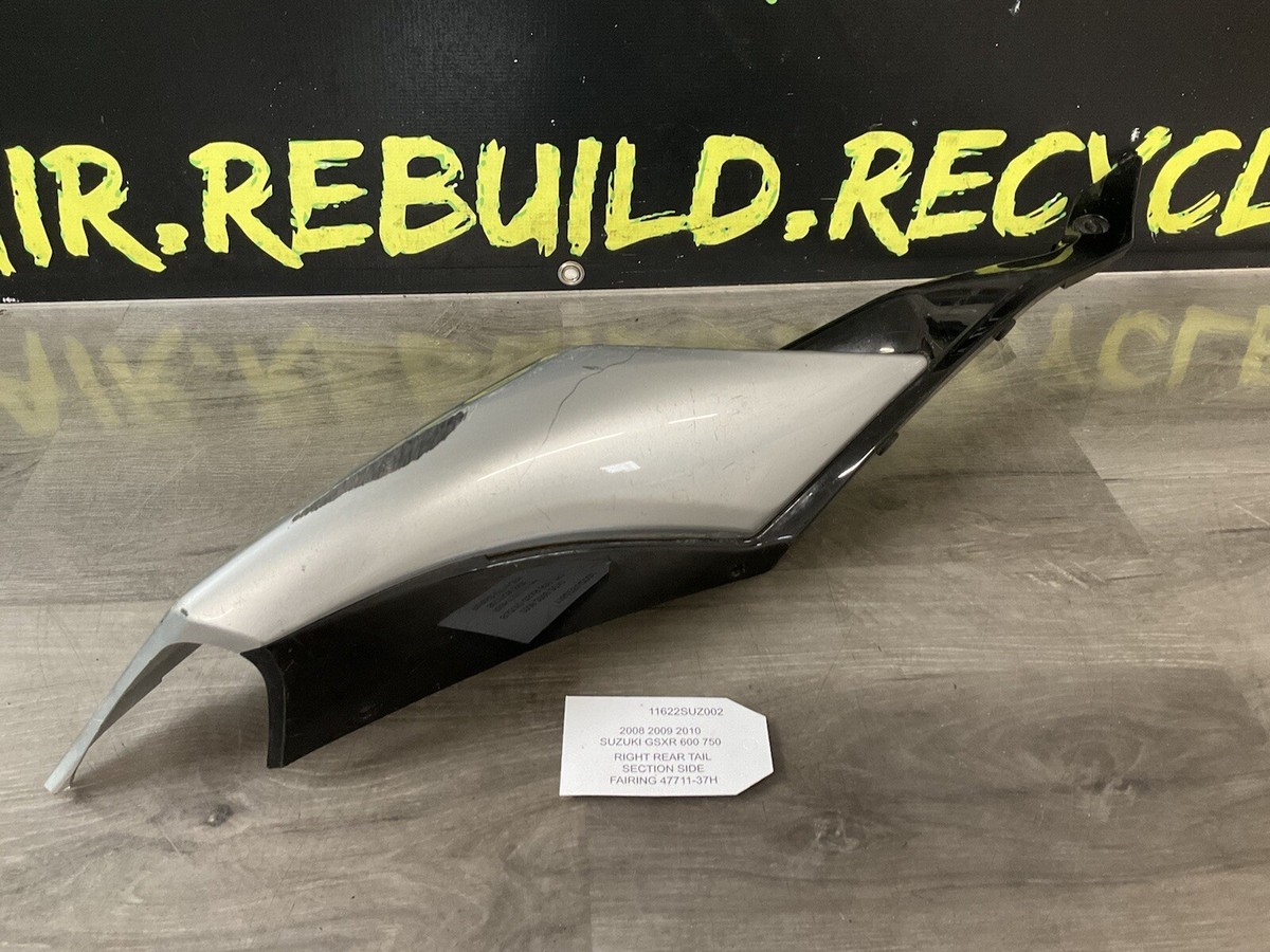 クロム 2008 2009 2010 SUZUKI GSXR 600 750 RIGHT REAR TAIL SECTION