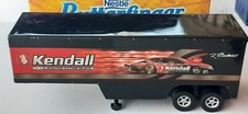 NOS 2012 Autoworld Black V Gaines Kedall Transporter HO Slot Car Trailer Fit AFX