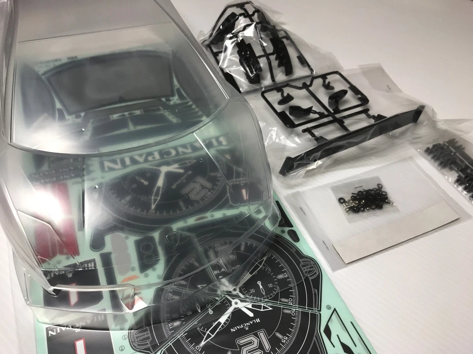 NEW TAMIYA 1/10 RC Lamborghini Gallardo LP560-4 Super Trofeo COMPLETE BODY KIT - Image 2 of 4