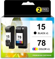 Repuesto para tinta HP 15 78 para inyección de tinta HP 940C 812c PSC 750 Officejet V40