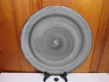Steelite International Perf. Urban Smoke Gray 12" Swirl Coupe Dinner Plate NEW