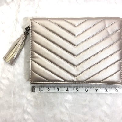 taupe evening bag