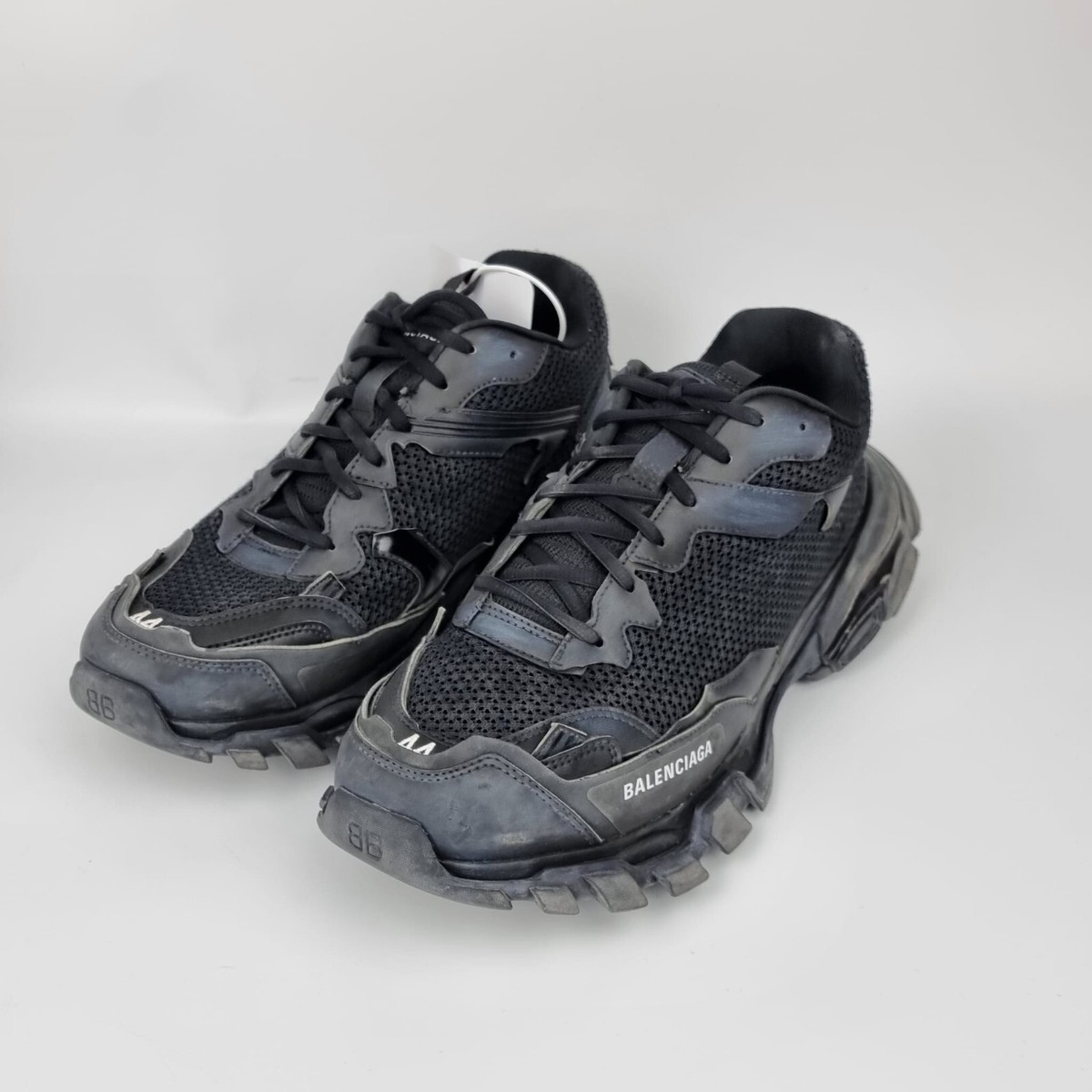 BALENCIAGA Track 3 Men's Black Sneakers New | eBay BALENCIAGA Track 3 Men's Black Sneakers New | eBay