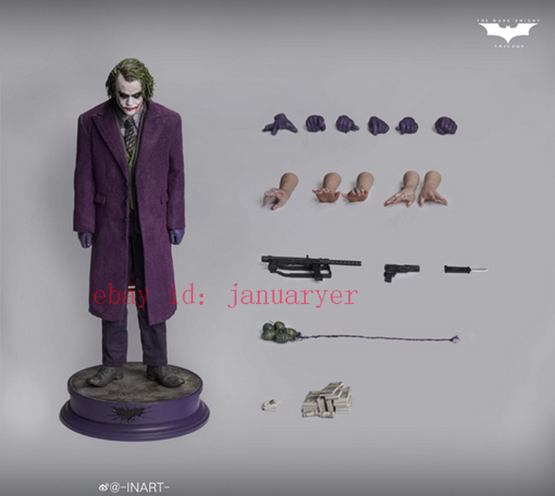 Queenstudios Toy Inart 1/6 The Joker Standard Edition Action Queenstudios Toy Inart 1/6 The Joker Standard Edition Action