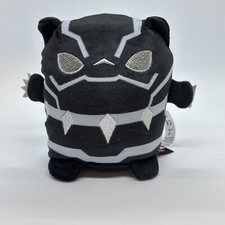 Mattel Disney 100 X CUUTOPIA Black Panther Squishy Soft Stuffed Animal Plush 5  