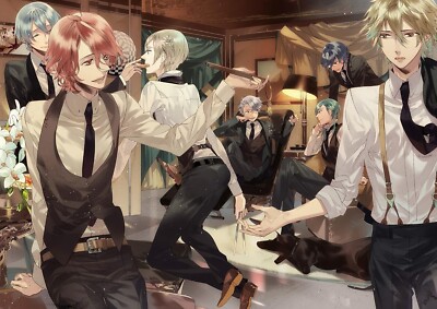 490725900X Art Book Starry Sky Artwork Otome Game ikemen