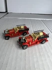 Vintage 1980 Hot Wheels - Old Number 5 - Red Fire Truck Lot Hong Kong Malaysia