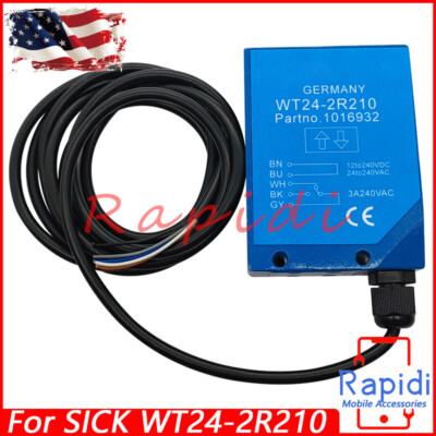 New in Box For SICK WT24-2R210 Photoelectric Switch Sensor 12-240VDC 24-240VAC