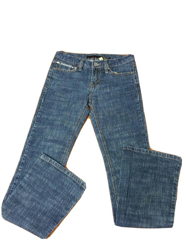 Buffalo david bitton Billy-X women Size 26x32.5"L Boot Cut Jeans MID-RISE (#L