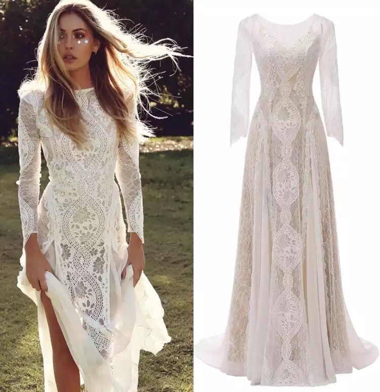 bohemian bridal dresses