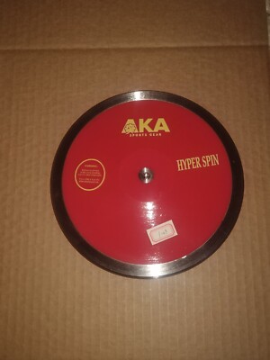AKA Sports Gear ABS Plastic Competition Discus 1.0 KG Hyper Spin Track and Field