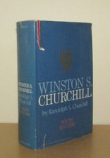 Randolph S Churchill - Winston S Churchill - Youth - 1st/1st (1966 First Ed DJ)