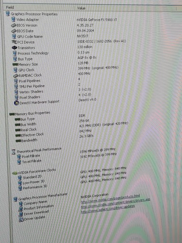 XFX GEFORCE FX 5900XT 128MB AGP 8X 256 BIT - Bild 7 von 21