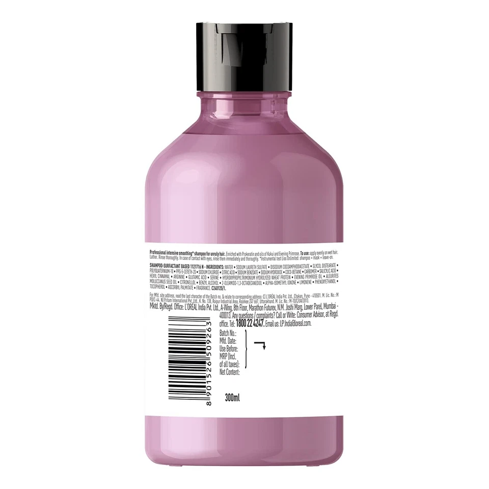 L'Oréal Professionnel Liss Unlimited Shampoo 300 ML FS - Image 2 of 3