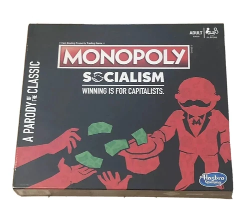 Monopoly Socialism Parody Target esclusivo gioco da tavolo Hasbro
