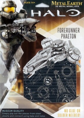 HALO FORERUNNER PHAETON:Metal Earth Fascinations 3d Stahl Modell Kit