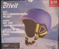 CRIVIT Kinder Inlinerhelm S/M (48-51) blau, N...