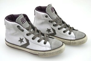 converse bambino pelle milano