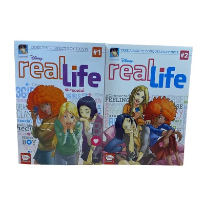 Real Life: Volumes 1 & 2   Manga   Disney Comics / Yen Press   New