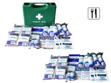 HSE Compliant 10 Person Easy Access FOOD CATERiNG First Aid Kit OR refill only