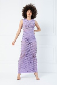 chinese dress ladies PERFECT FOR LAYERING TULLE MAXI DRESS  AKIRA