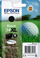 Epson Druckerpatrone Tinte 34 Xl T3471 Bk Black, Schwarz