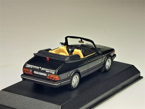 SAAB 900 TURBO Cabriolet 1992 Black - 1/43 - NOREV - Picture 4 of 6