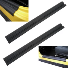 ABS Inner Car Door Sill Entry Guards Scuff Plate For Jeep Wrangler TJ 97-06