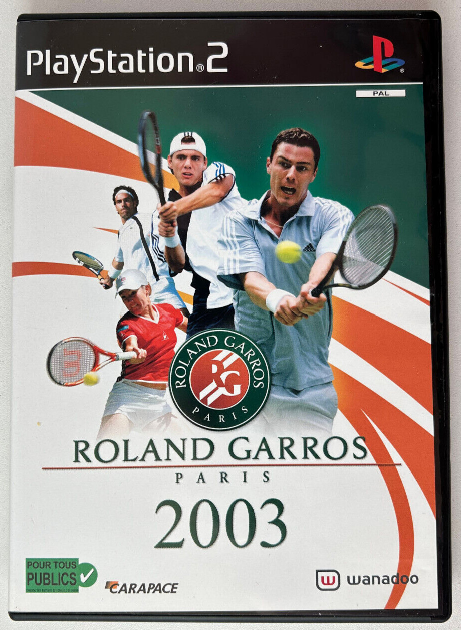 Roland Garros Paris 2003 PS2