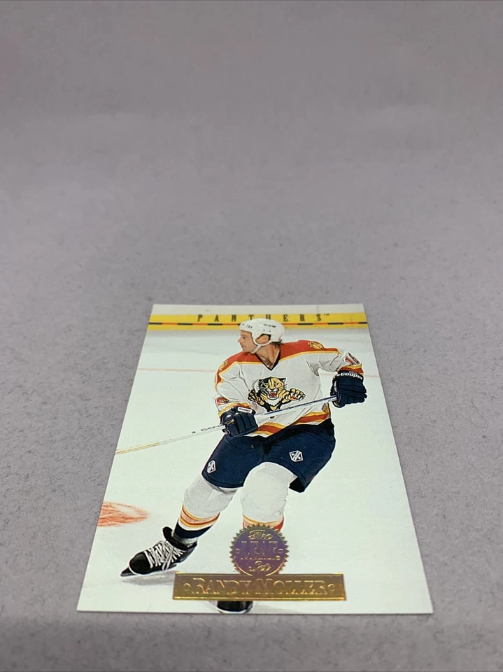 1994 Donruss The Leaf Set Hockey Card #344 Randy Moller Florida Panthers - Image 3 of 4