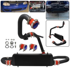 Bolt On Intercooler Kit Pipe For VW Jetta Golf GTI GL GLI GLS MK4 1.8T 98-05 Red