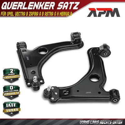 2x Querlenker +Traggelenk Vorne L+R Für Opel Vectra B Astra G