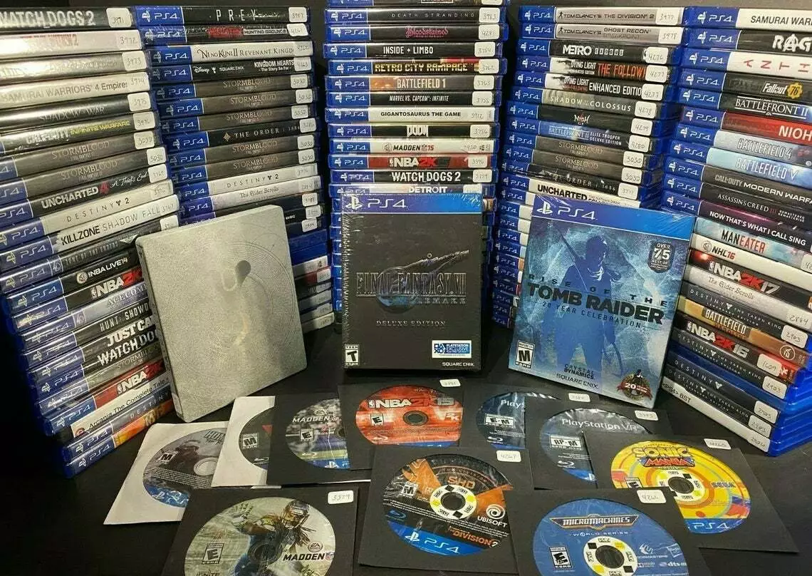 PS4 GAMES HUGE LOT &amp; USED PICK PLAYSTATION CLEANED &amp; TESTED FUN4ALL | eBay