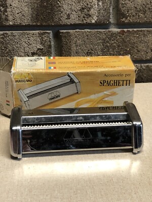 Marcato Pasta spaghetti cutter attachment Steel Italy