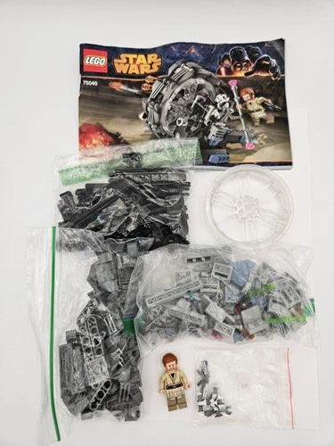 2014 LEGO Star Wars 75040 General Grievous' Wheel Bike 99% COMPLETE w Manual